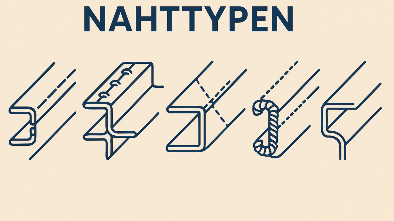 Nahttypen in Sewing Image
