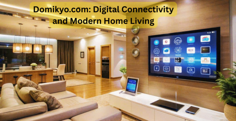 Domikyo.com Digital Connectivity and Modern Home Living