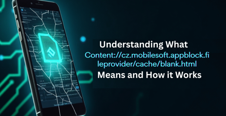 What Is content://cz.mobilesoft.appblock.fileprovider/cache/blank.html?: Meaning & Fix